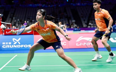 Jafar/Felisha Lolos, Adnan/Indah Tersingkir di China Masters 2025