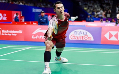 Jonatan Christie Kalah, Tunggal Putra Habis di China Masters 2025