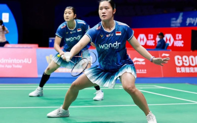 Lanny/Tiwi Kalah dari Liu/Tan di Babak Pertama China Masters 2025