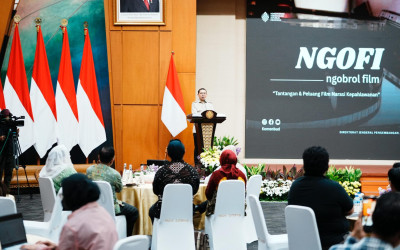 Gelar Diskusi SINEMA, Menbud Usaha Hidupkan Narasi Kepahlawanan dalam Film Indonesia