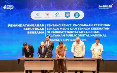 SKB Perizinan Tenaga Medis Jadi Tonggak Layanan Publik Digital yang Cepat, Aman dan Transparan