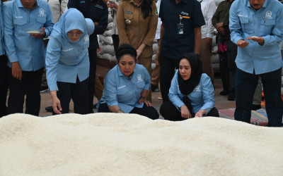 Legislator Gerindra Sidak Bulog Ternate, Temukan Beras Mengabu