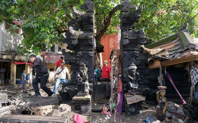 Dampak Bencana Banjir di Depansar Bali