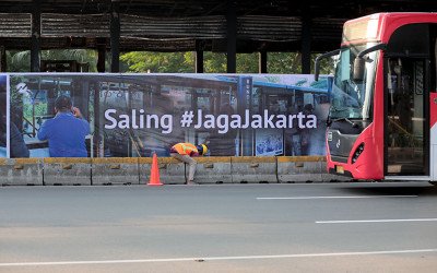 Transjakarta Kembali Beroperasi Normal