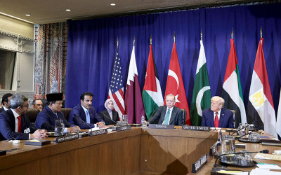 Presiden Prabowo Hadiri Pertemuan Multilateral Timur Tengah, Presiden Trump Tegaskan Komitmen Akhiri Perang Gaza