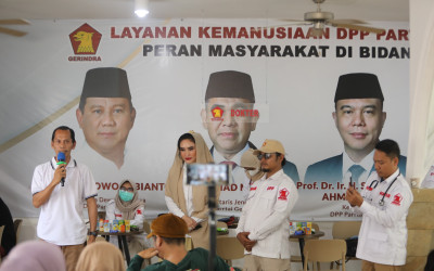 Meski Demo di Berbagai Daerah, Gerindra Fokus Gelar Pengobatan Gratis Dua Hari Berturut-Turut