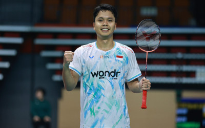 French Open 2025: Anthony Ginting dan Hidayatullah/Felisha Lolos 16 Besar