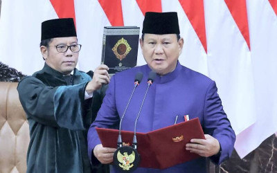 Pelantikan Presiden ke-8 RI Prabowo Subianto