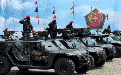 Presiden Prabowo Hadiri HUT ke-80 TNI