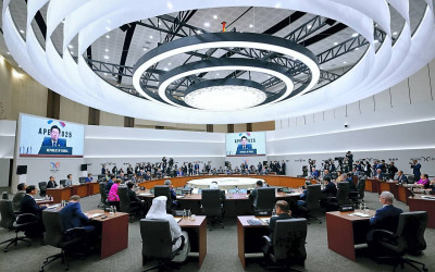 Presiden Prabowo Hadiri Sesi Perdana APEC Economic Leaders Meeting