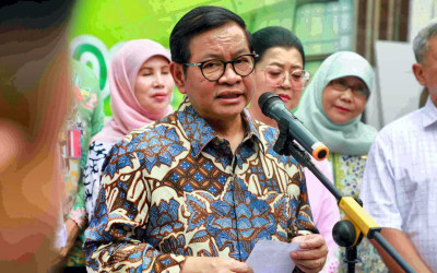 Pramono Anung Respons Temuan BRIN Terkait Mikroplastik dalam Air Hujan Jakarta