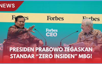 Prabowo Tegaskan Standar Zero Insiden dalam Program MBG: Satu Pun Tidak Bisa Diterima