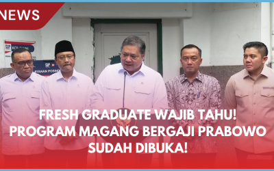 Prabowo Gulirkan Magang Bergaji! 26 Ribu Lowongan Dibuka untuk Lulusan Baru!