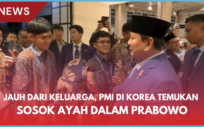 Jauh dari Keluarga, PMI di Korea Temukan Sosok Ayah dalam Prabowo
