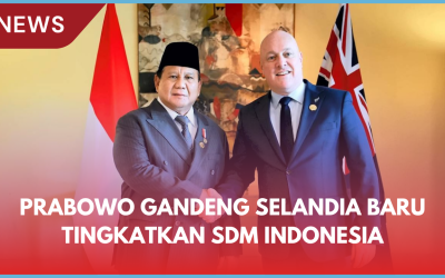 Prabowo Gandeng Selandia Baru Tingkatkan SDM Indonesia