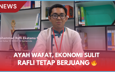 Ayahnya Meninggal, Ekonomi Sulit — Tapi Rafli Tak Menyerah! Kini Sekolah Garuda Jadi Harapan Baru