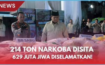 Prabowo Apresiasi Polri: 214 Ton Narkoba Disita, 629 Juta Jiwa Diselamatkan!