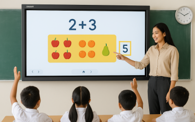 Siswa Gunakan Smart Board dari Prabowo di Sekolah, Bikin Belajar Makin Seru
