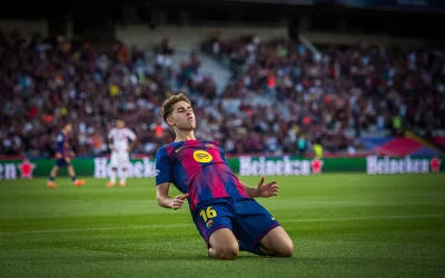 Fermin Lopez Ukir Sejarah, Jadi Pesepak Bola Spanyol ke-8 Cetak Hattrick di Liga Champions