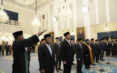 Presiden Prabowo Lantik 8 Duta Besar Termasuk untuk AS
