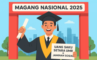 Siap-siap Bakal Ada Magang Nasional Batch Kedua, Targetkan 80 Ribu Fresh Graduate!