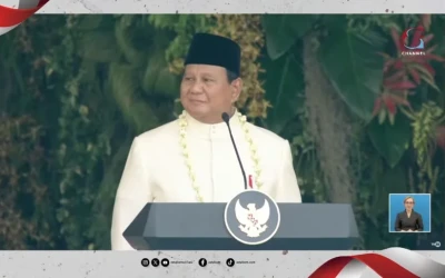 Prabowo Berkaca-kaca saat Pimpin Upacara Detik-Detik Proklamasi HUT ke-80 RI