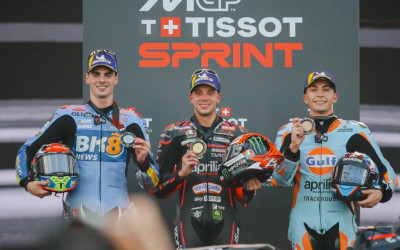 Marco Bezzecchi Tercepat di Sprint Race MotoGP Mandalika 2025