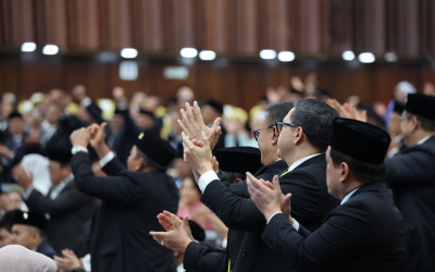Tampilkan Video Capaian Prabowo dan Testimoni Masyarakat, Dapat Standing Applause di Sidang Tahunan