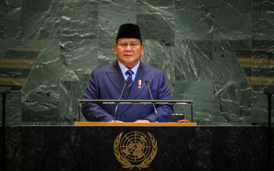 Pidato Prabowo di Sidang Umum PBB: Dunia Harus Tolak Doktrin ‘Yang Kuat Bisa Berbuat Semaunya!’