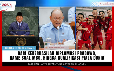 Berita Hits di Zona8: Dari Keberhasilan Diplomasi Prabowo, Rame Soal MBG, Hingga Kualifikasi Piala Dunia