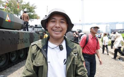 Antusias Hadiri HUT ke-80 TNI, Masyarakat Sipil Bangga dan Dukung Penuh TNI