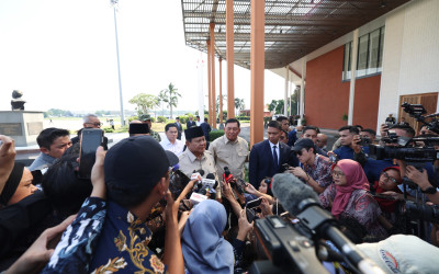 Baru Tiba dari Mesir, Prabowo Beberkan Isi KTT Gaza