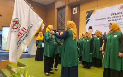 Wakil Walikota Solo Saksikan Pelantikan DPD dan DPC Wanita Tani Jateng