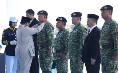 Profil 5 Tokoh Militer Penerima Anugerah Jenderal Kehormatan dari Presiden Prabowo