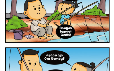 Kartun Om Gemoy dan Genzi : Kerennya Pemerintah Kita