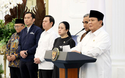 Bertemu Pimpinan Parpol di Istana, Prabowo Garansi Aspirasi Rakyat Didengar