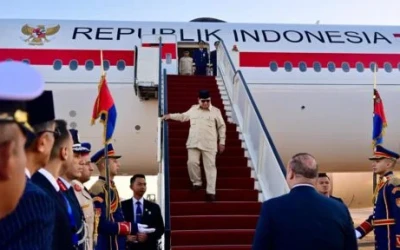Prabowo Subianto Tiba di Sharm El-Sheikh, Dunia Tunggu Penandatanganan Perdamaian