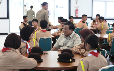 Presiden Prabowo Pastikan Fasilitas Layak, Akhir September 165 Sekolah Rakyat Sudah Beroperasi