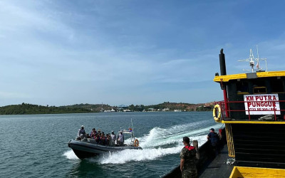 Bakamla RI-UNODC Gelar Latihan VBSS di Batam