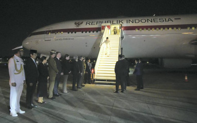 Presiden Prabowo Tiba di Sydney