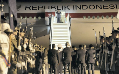Presiden Prabowo Bertolak Kembali ke Tanah Air