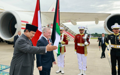 Raja Yordania Abdullah II Al Hussein Kunjungan Spesial ke Indonesia: Momen Reuni 2 Sahabat Militer