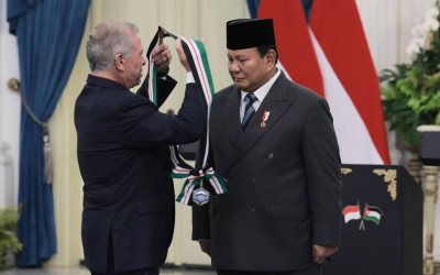 Presiden Prabowo Terima Penghargaan “The Bejewelled Grand Cordon of Al Nahda"