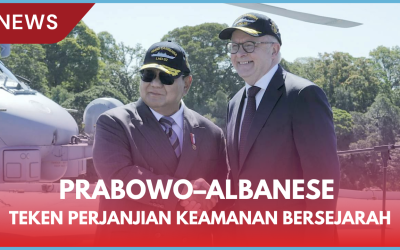Prabowo–Albanese Teken Perjanjian Keamanan Bersejarah