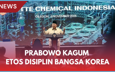Prabowo Kagum Etos Disiplin Bangsa Korea