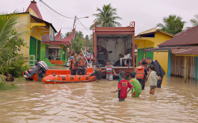 Tanggap Darurat Banjir Besar di Kabupaten Padang Pariaman Melanda 7 Kecamatan