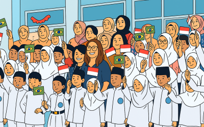 Ibu Negara Brazil Kagumi Kecepatan MBG Indonesia