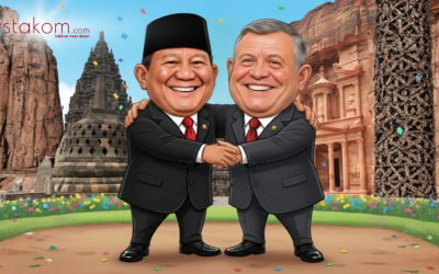 Kunjungi Indonesia, Raja Yordania Sanjung Prabowo: Kepemimpinan Anda Bawa Perubahan Nyata