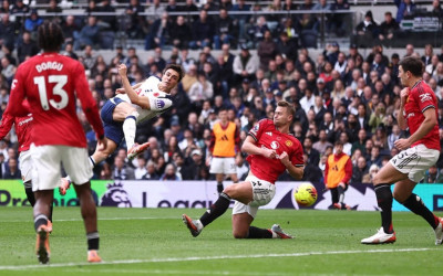 Hasil Liga Inggris: Tottenham Vs Manchester United, Pertandingan Sengit Berakhir 2-2