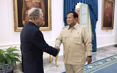 Michael Bloomberg Bertemu Presiden Prabowo, Bahas Investasi Green Energy?
